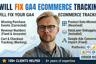 fix ga4 ecommerce tracking