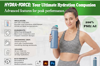 e commerce product photo editing and product design, professional photoshop