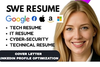 craft ats software engineering resume, cybersecurity resume, tech and IT resume