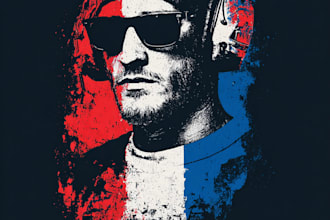 do vintage nascar tshirt design or hiphop rapper tshirt