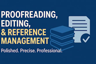 premium proofreading and reference management service