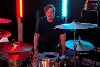 record professional drums for rock, pop and metal songs