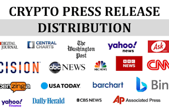 do crypto promotion, crypto press release, crypto press release distribution