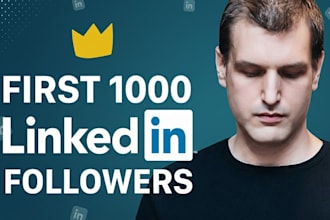 grow your linkedin page and gain 1000 followers
