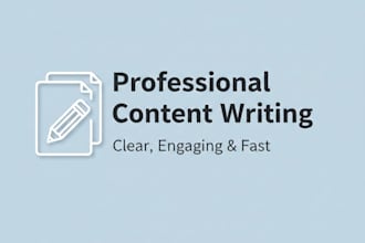 write clear, persuasive and professional content