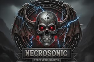 create professional metal band logo design