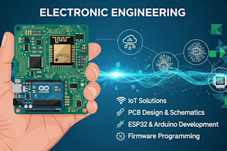 iot apps, smart devices, tuya, esp32, arduino firmware, pcb design, mqtt