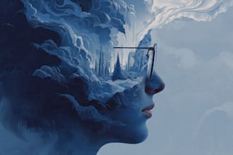 create surrealism illustration design