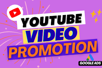 do your youtube video promotion by google ads