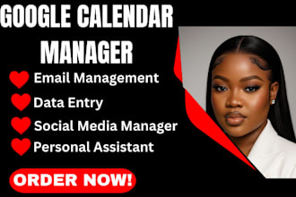 calendar management virtual assistant email management calendar admin support