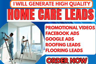 homecare leads home improvement leads homecare facebook ads homecare google ads