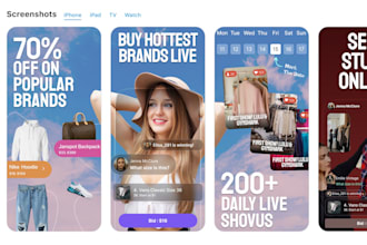 design app store screenshots, play store or app screenshots