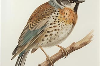 make a scientific illustration of bird or another animal