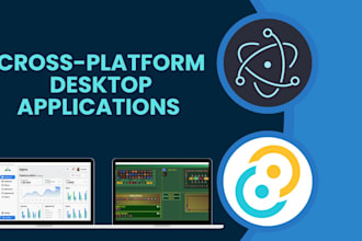develop cross platform desktop apps using electron js or tauri