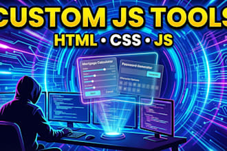 create interactive web tools and scripts for your site
