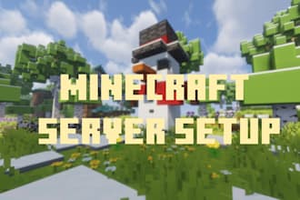 create and set up a fully optimized minecraft smp server