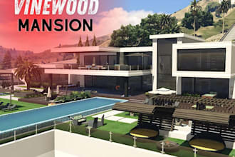 design unique mlo interiors, maps, and props tailored for fivem