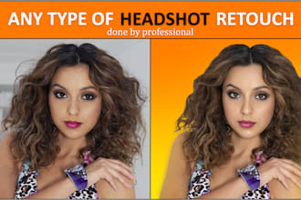 retouch your headshot or portrait