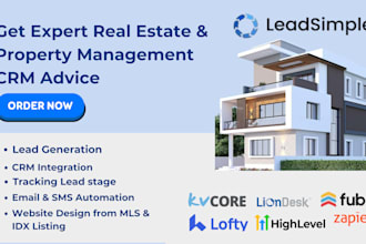 leadsimple real estate crm, follow up boss, lofty crm zapier and ghl automation