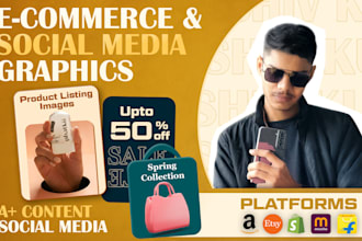 create high converting ecommerce product listing images and aplus content