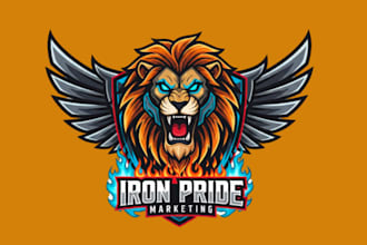 do awesome brand mascot logo