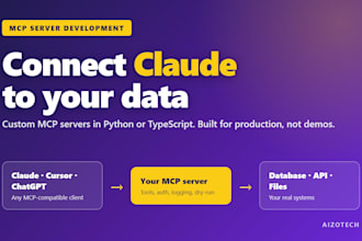 build custom mcp servers for claude, cursor and your ai agents