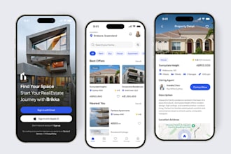 develop real estate app, airbnb clone app, tour app, vacation rental app, crm