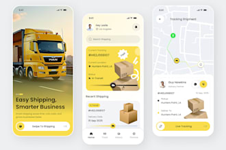 develop logistic app, delivery booking app, transportation app, cargo clone app