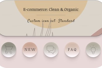 design custom minimalist instagram highlight icons