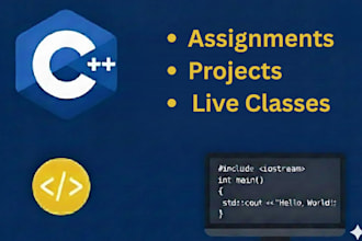 do c, cpp assignments ,projects and teaching