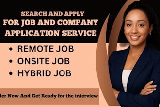 search and apply for remote, hybrid and onsite job on your behalf