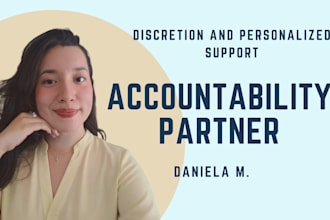 be your professional accountability partner for entrepreneurs and freelancers