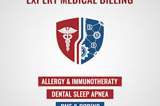 provide expert medical billing for allergy, testing , dental sleep apnea and dme