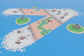 make 3d enviroments for your video game