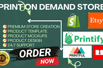 setup print on demand shopify store, shopify print on demand shopify pod