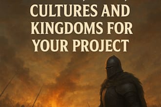 create a written world of dnd or rpg for yourself