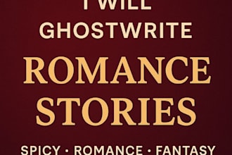 ghostwrite romance spicy romance or fantasy romance stories