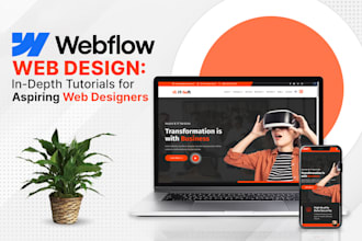 build a responsive webflow portfolio and turn figma designs into webflow