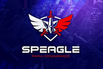 design unique logo, stickers, military, army, badges, skulls, patches and labels