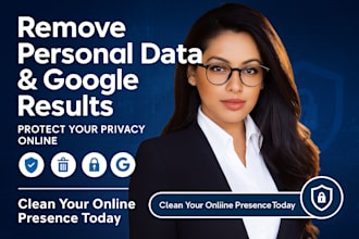 remove personal data, images and bad google results for privacy