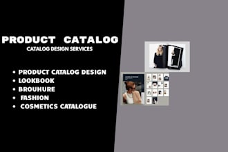 design product catalog fashion luxury magazine cosmetics catalogue lookbook