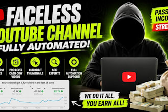 create best top 10 cash cow faceless video and set up youtube automation channel