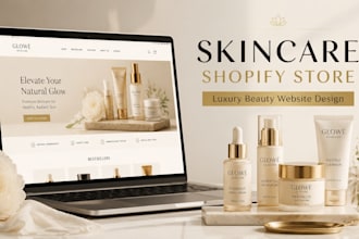 skincare shopify store skin care website cosmetic and skin care shopify store