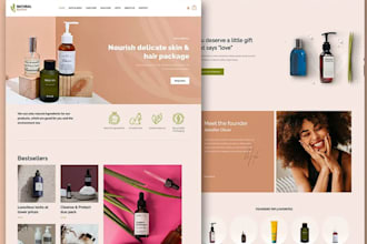 skincare shopify store skin care website cosmetic and skin care shopify store