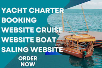 build yacht charter boat booking website