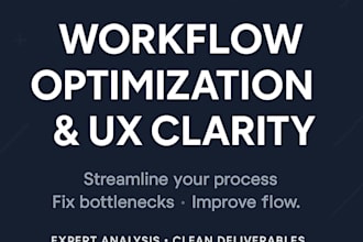 analyze and redesign your business process for clarity