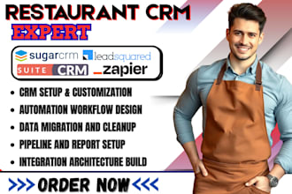 sugarcrm suitecrm leadsquared sharpspring CRM integration automation architect