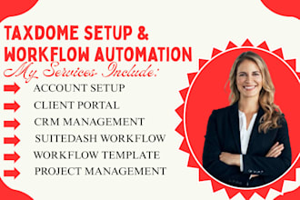 setup suitedash taxdome for seamless business management
