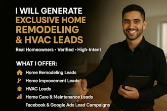 generate home remodeling leads home improvement leads hvac