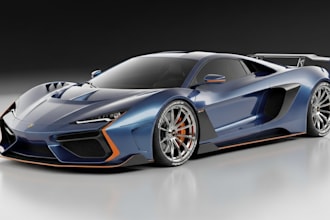 create realistic 3d car modeling, custom vehicle design, and 3d print ready mode